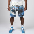 SHARK WHITE SHORT