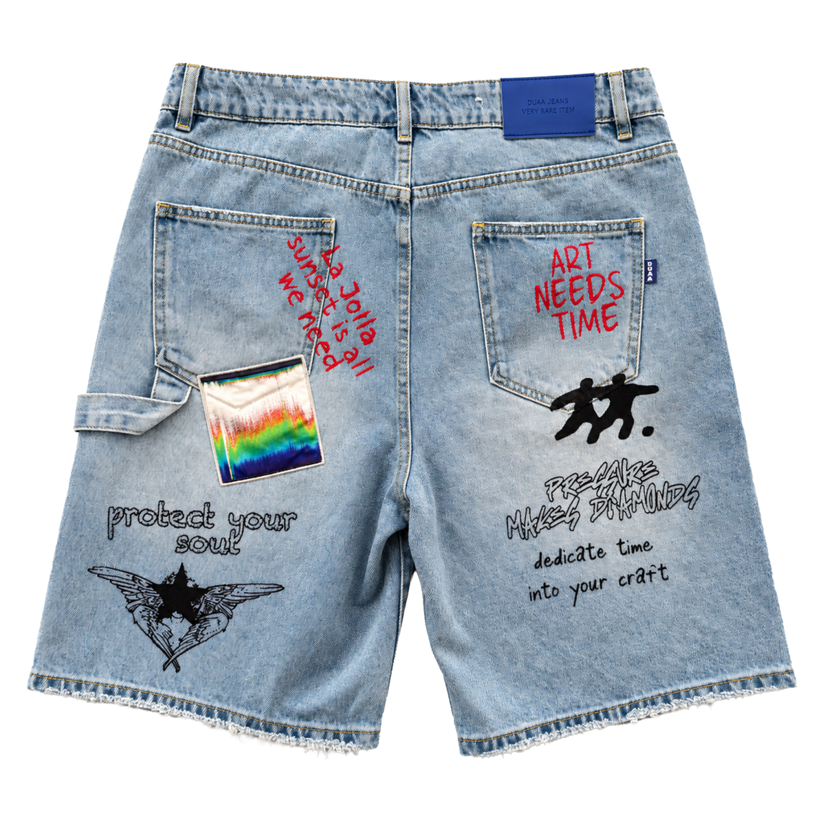 TELEPORT BLUE SHORT