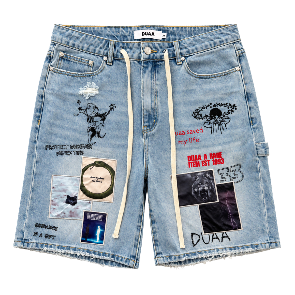 TELEPORT BLUE SHORT