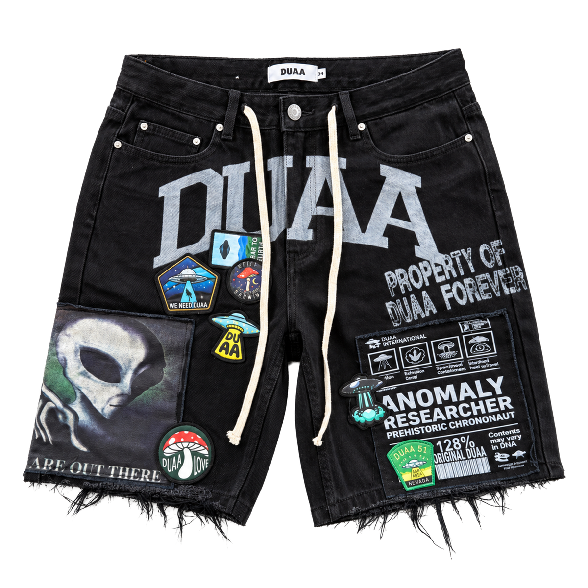 UFO BLACK SHORT